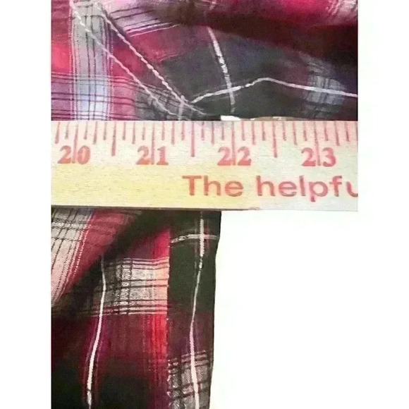 Pop Icon Clothing for Buckle XL Plaid Embroidered Fleur De Lis Pearl Snap Shirt - Picture 8 of 13